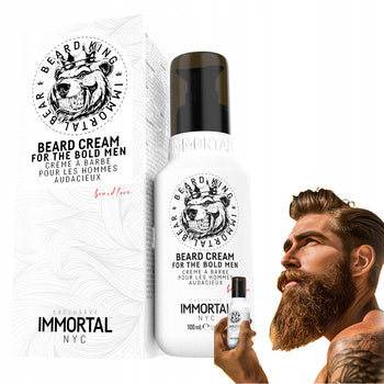 Immortal NYC Beard King Immortal Bear Beard Styling Care Cream 100ml