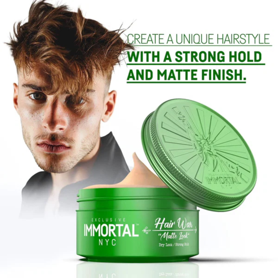 Immortal NYC Matt Look Hair Wax