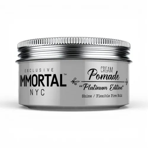 Immortal NYC Cream Pomade  Platinum Edition