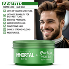 Immortal NYC Matt Look Hair Wax