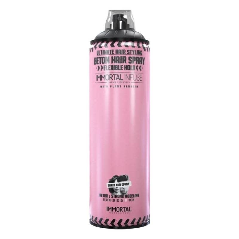 IMMORTAL NYC Infuse Pink Power Beton Hair Spray 500 ml