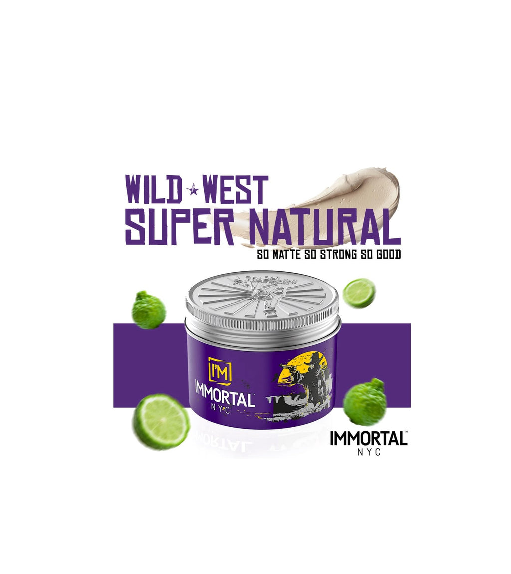 IMMORTAL NYC Wild West Super Natural Pomade 100ML